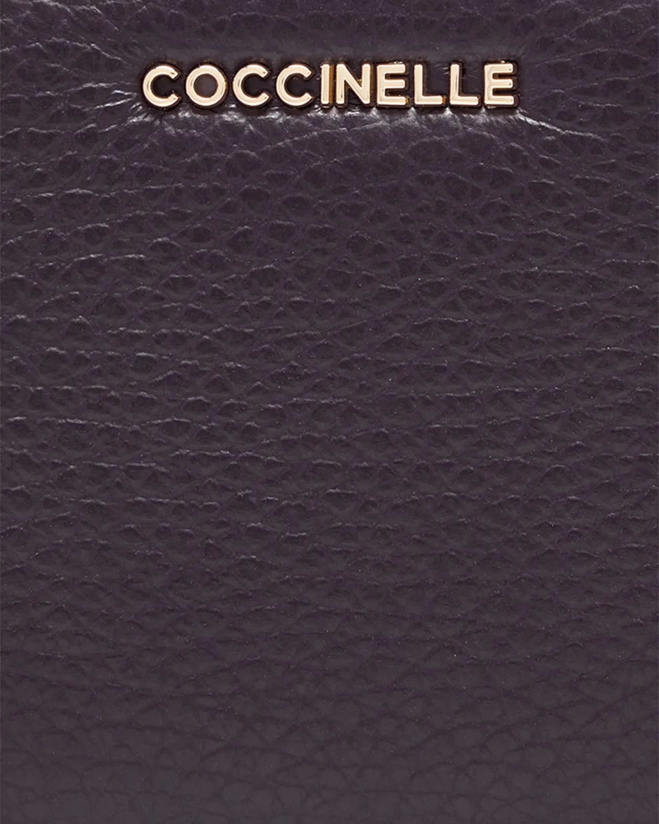 Wallet Grained Leather Prune - immagine 4