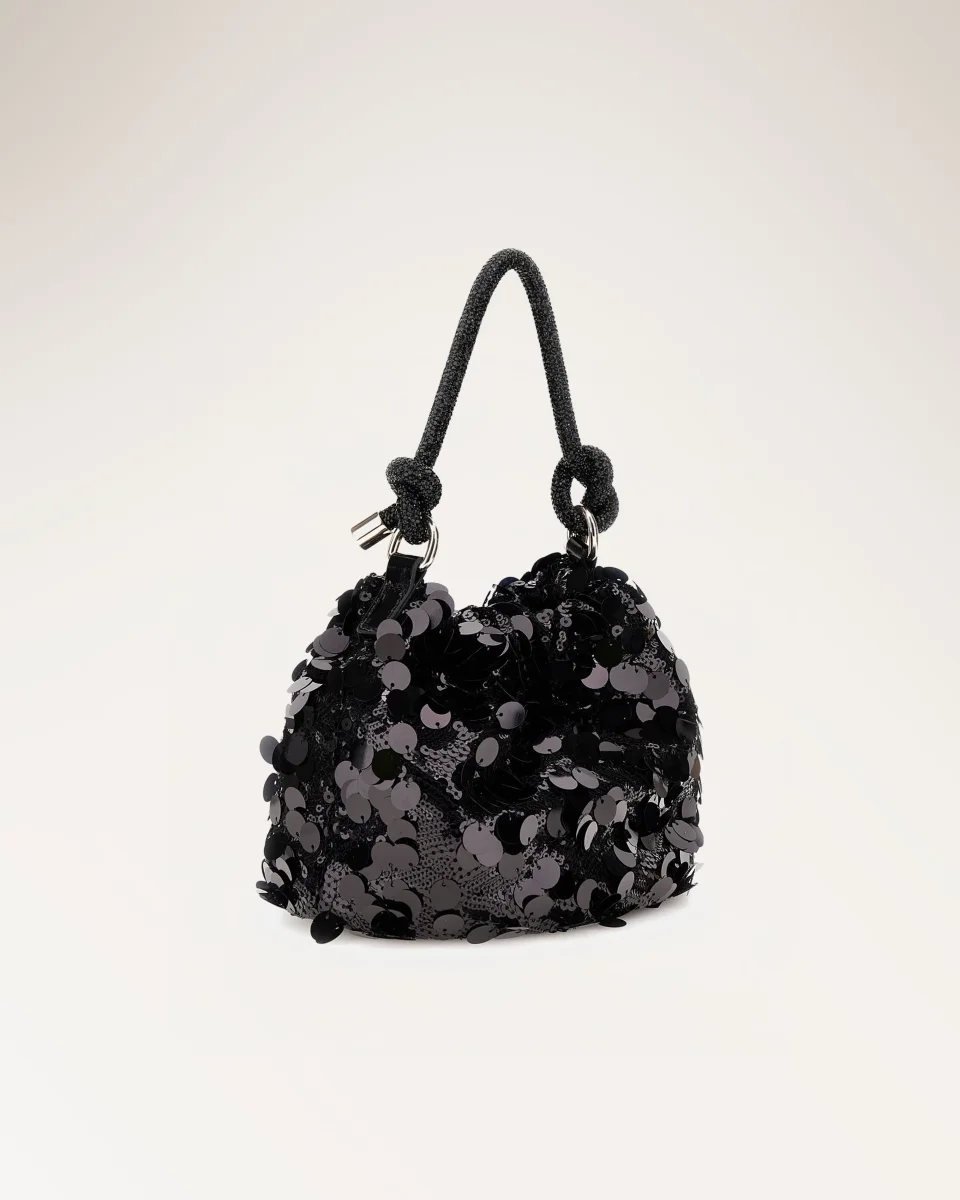 Holiday Shine Top Ha Black - immagine 4