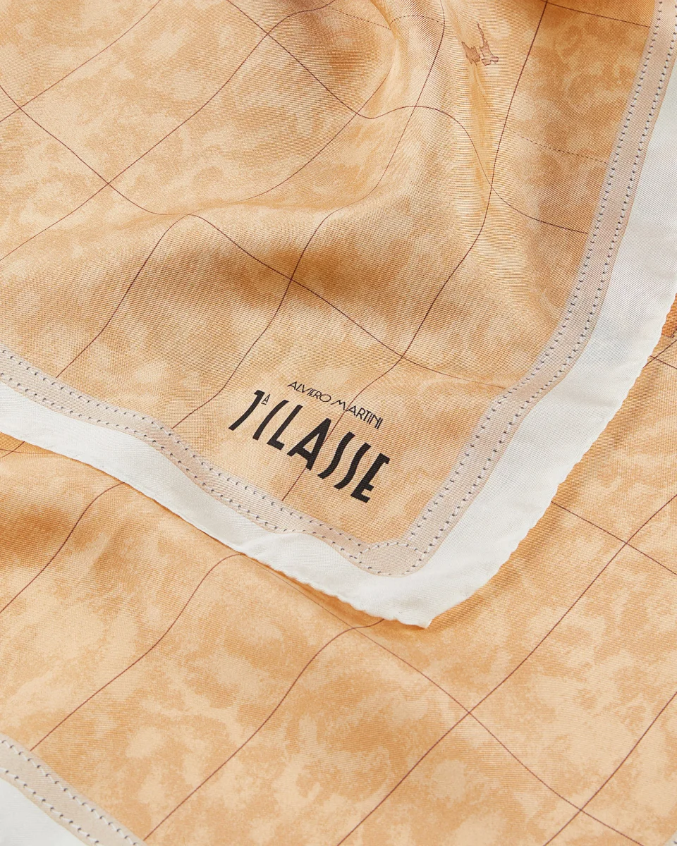 Foulard Geo Classic Avorio - immagine 3