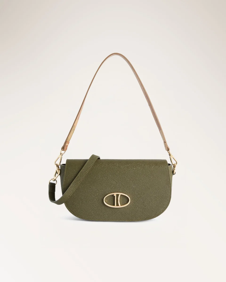 Tracolla C/patta Verde Muschio - immagine 2