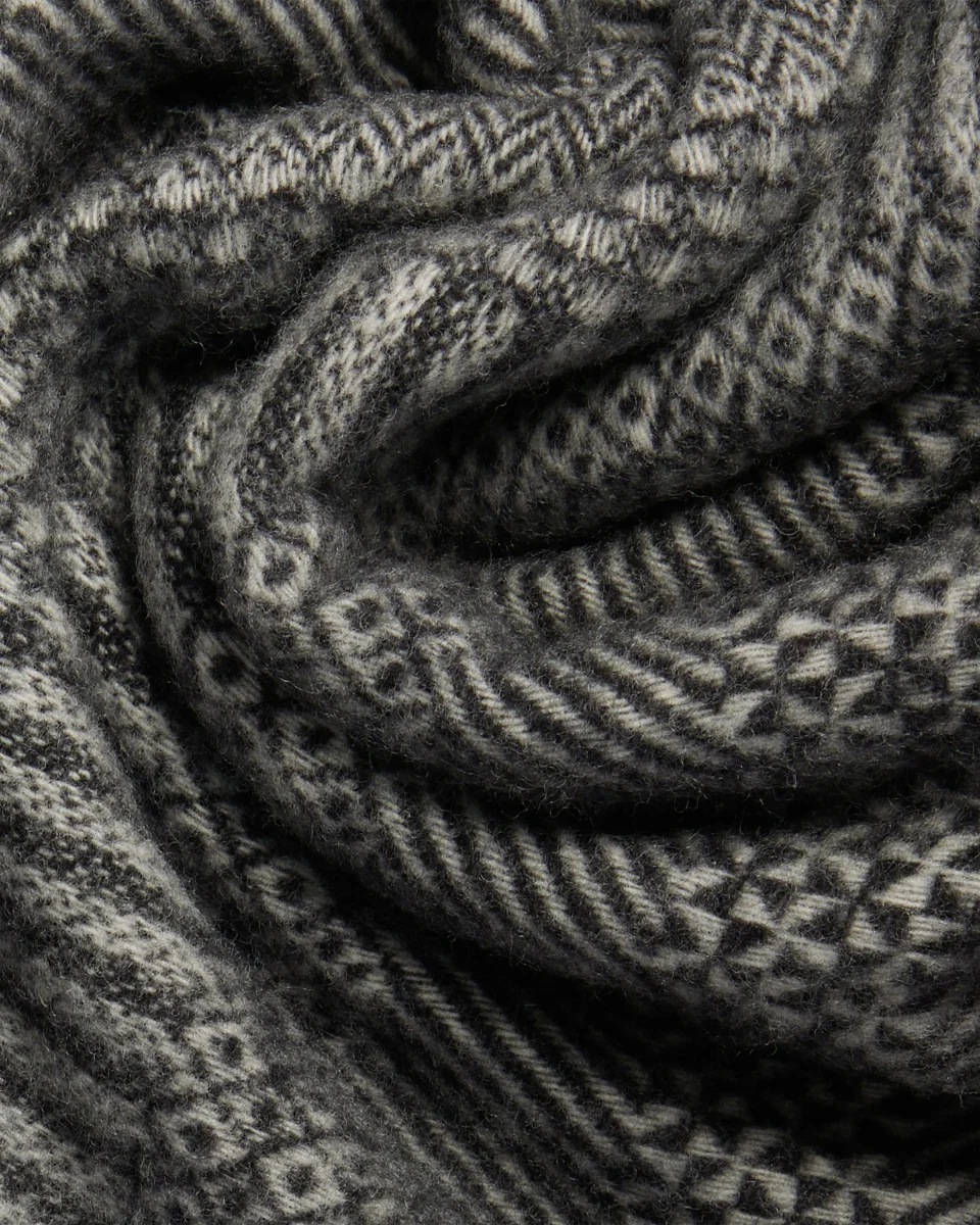 Sciarpa Uomo In Pura Lana 100% - immagine 4