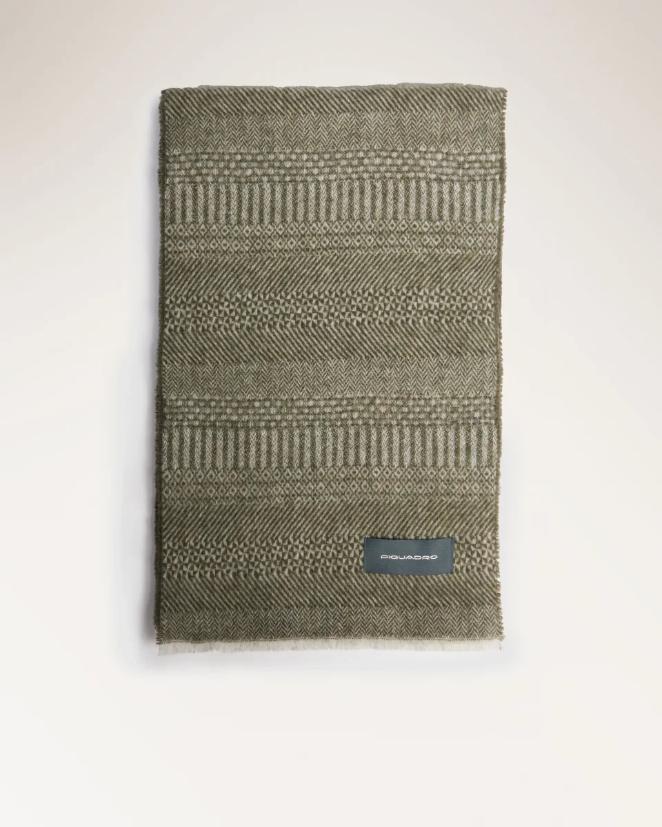 Sciarpa Uomo In Pura Lana 100% - immagine 2