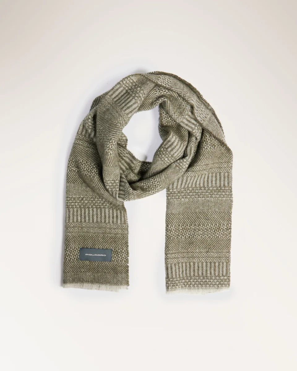 Sciarpa Uomo In Pura Lana 100% - immagine 3