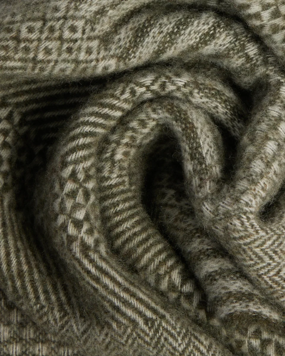 Sciarpa Uomo In Pura Lana 100% - immagine 4