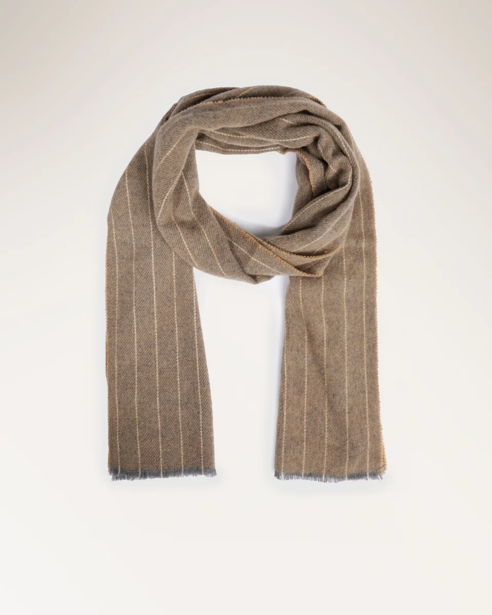 Sciarpa Uomo In Pura Lana 100% - immagine 3