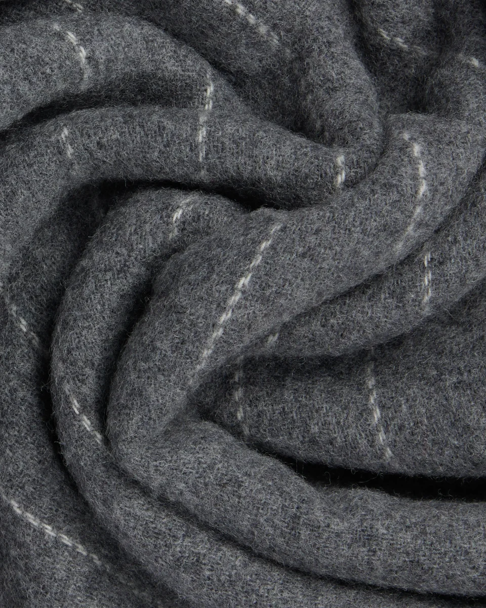 Sciarpa Uomo In Pura Lana 100% - immagine 4