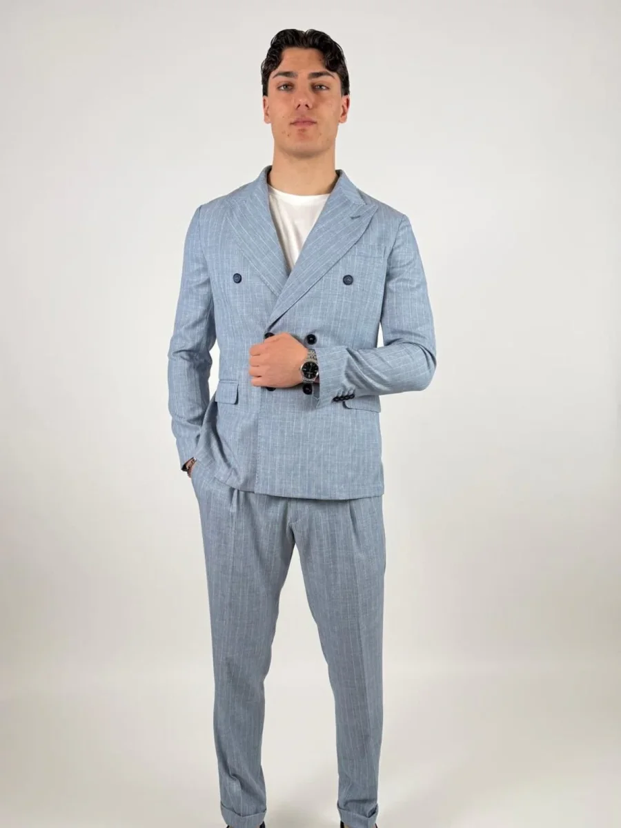 Abito a doppiopetto Uomo - Squad2 - immagine 3