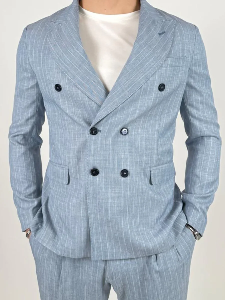 Abito a doppiopetto Uomo - Squad2 - immagine 7