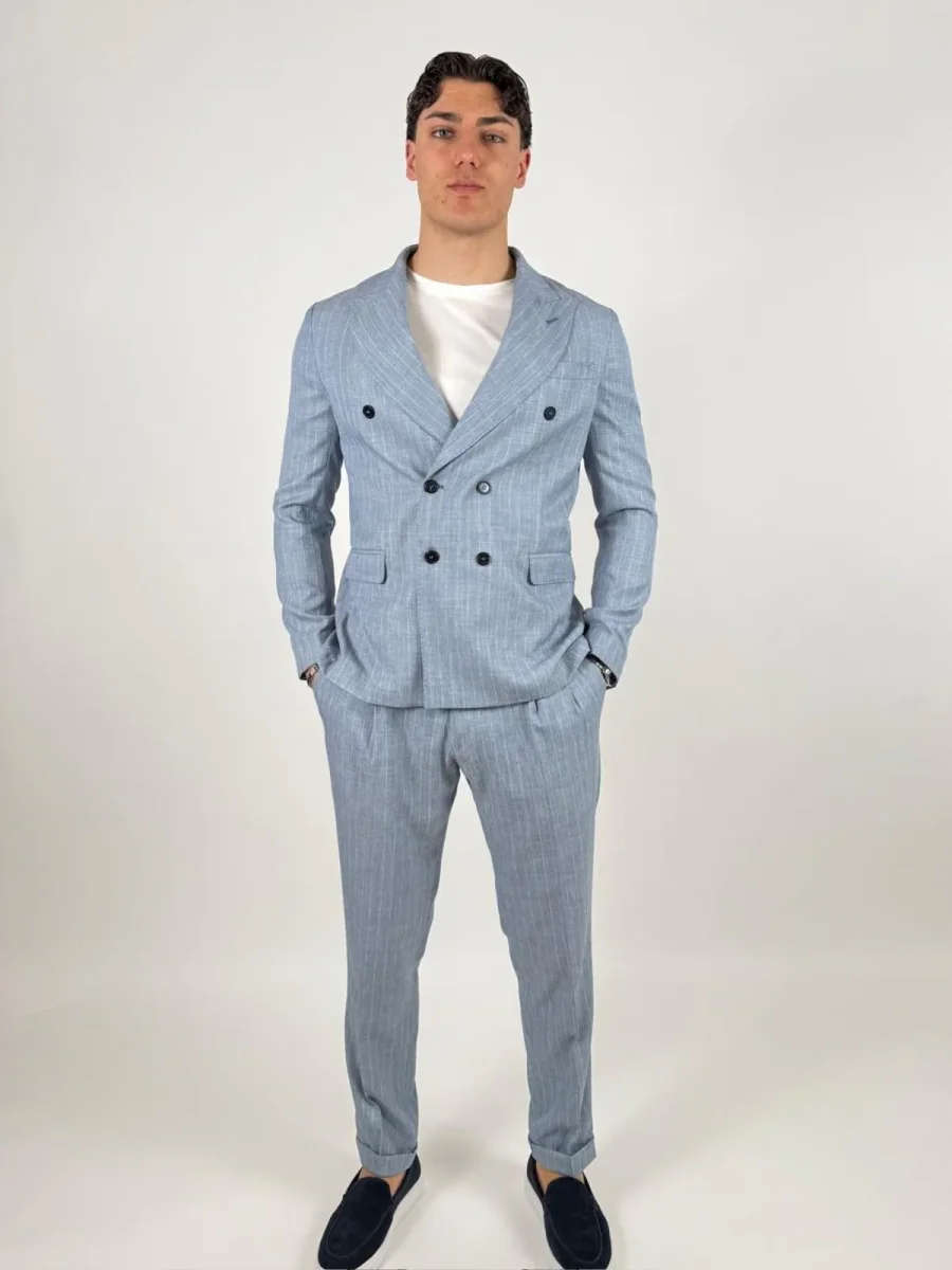 Abito a doppiopetto Uomo - Squad2 - immagine 2