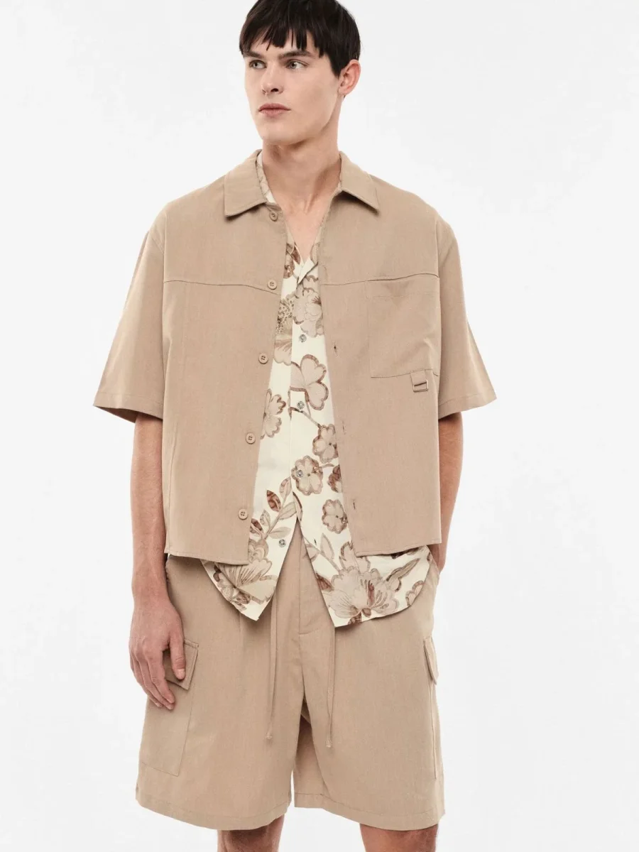 Bermuda/Short-60%VI36%PL4%EA Uomo - Imperial - immagine 2