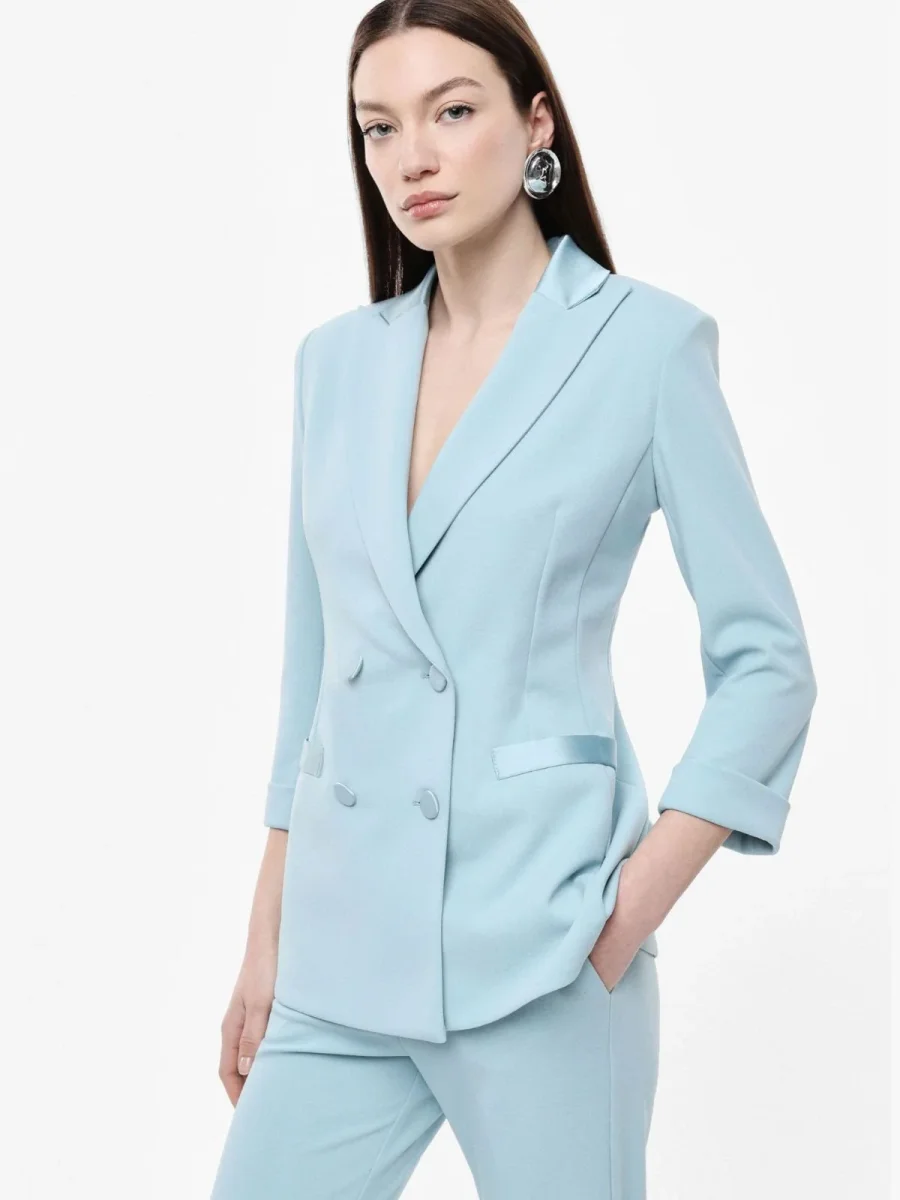 Blazer doppiopetto con maniche tre quarti Donna - Imperial - immagine 2