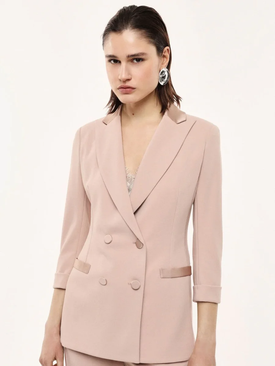 Blazer doppiopetto con maniche tre quarti Donna - Imperial - immagine 7