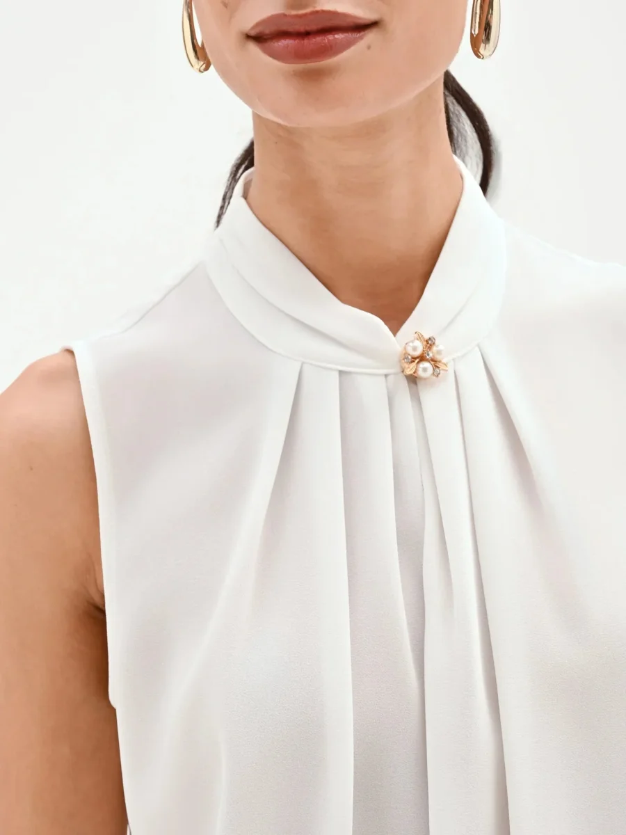 Blusa smanicata Donna - Rinascimento - immagine 4