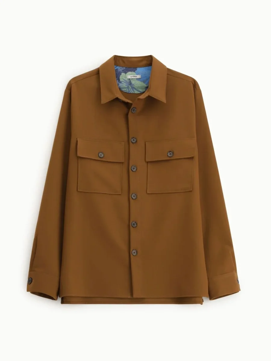 Camicia classica con tasche frontali applicate Uomo - Imperial - immagine 4