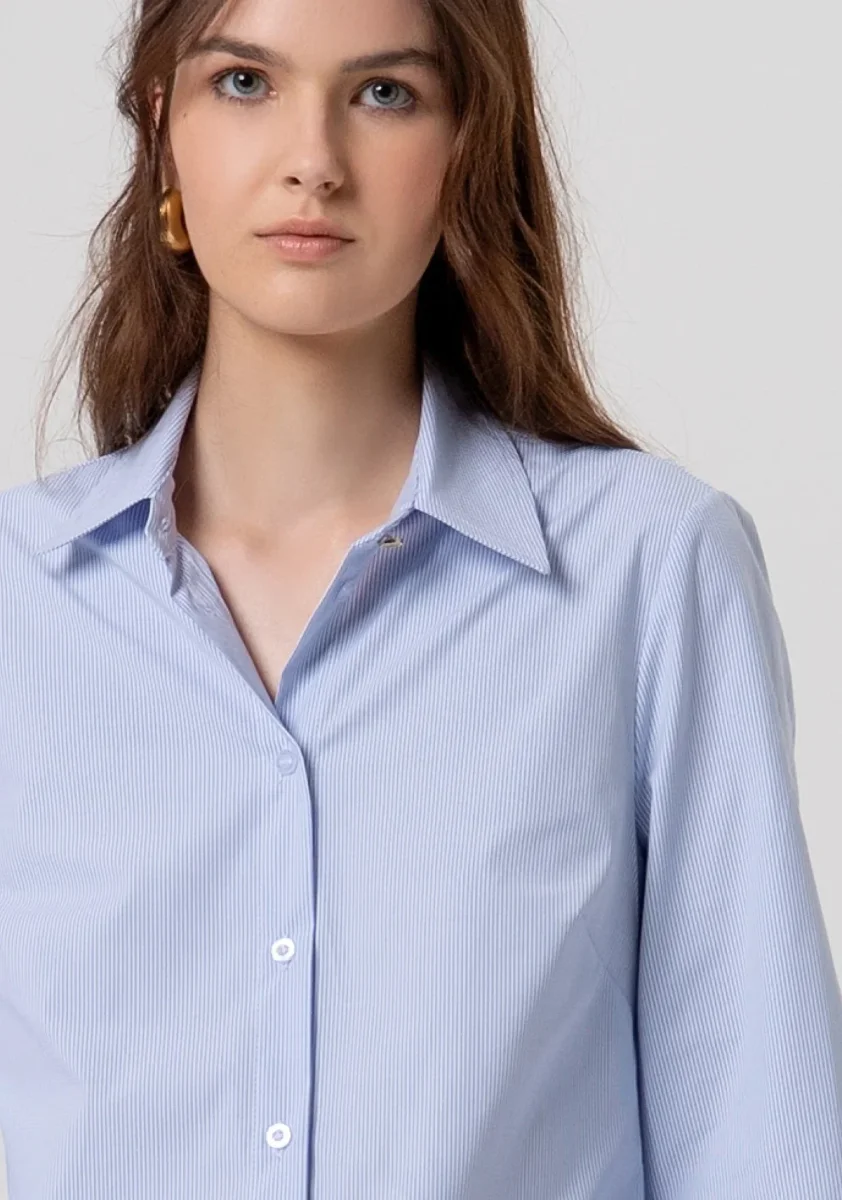 Camicia regular a righe Donna - Fracomina - immagine 5