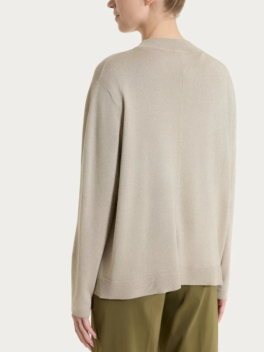 Cardigan aperto in Lurex Summertime Donna - Ragno - immagine 5