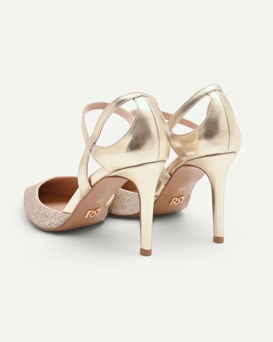 Decolleté slingback con doppia legatura Donna - Rinascimento - immagine 4