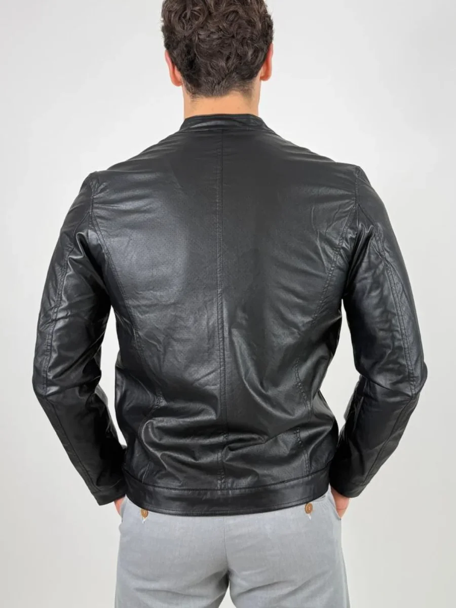 Giacca biker in similpelle Uomo - Gaudì Jeans - immagine 5