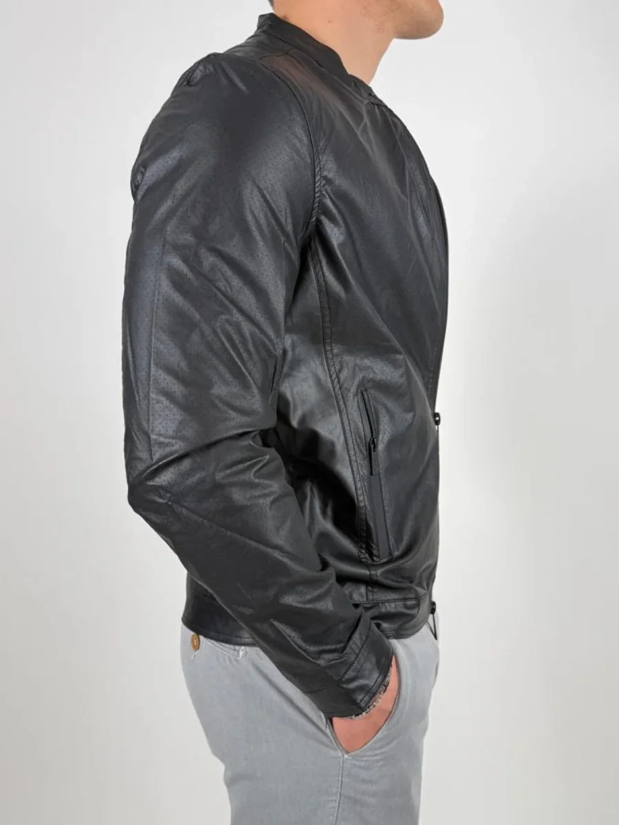 Giacca biker in similpelle Uomo - Gaudì Jeans - immagine 4