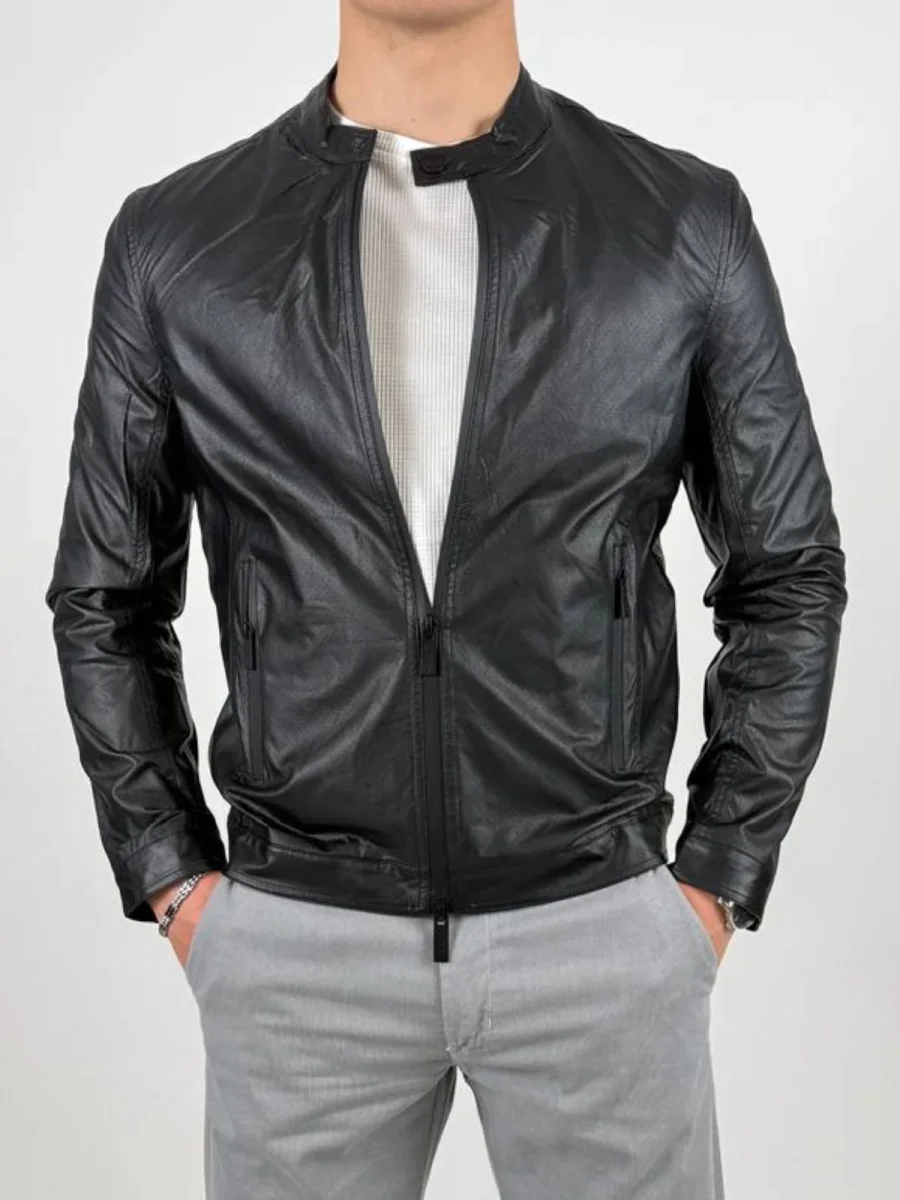 Giacca biker in similpelle Uomo - Gaudì Jeans - immagine 3