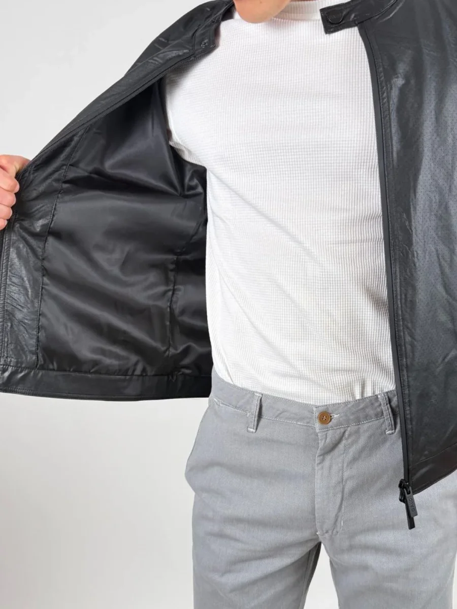 Giacca biker in similpelle Uomo - Gaudì Jeans - immagine 6