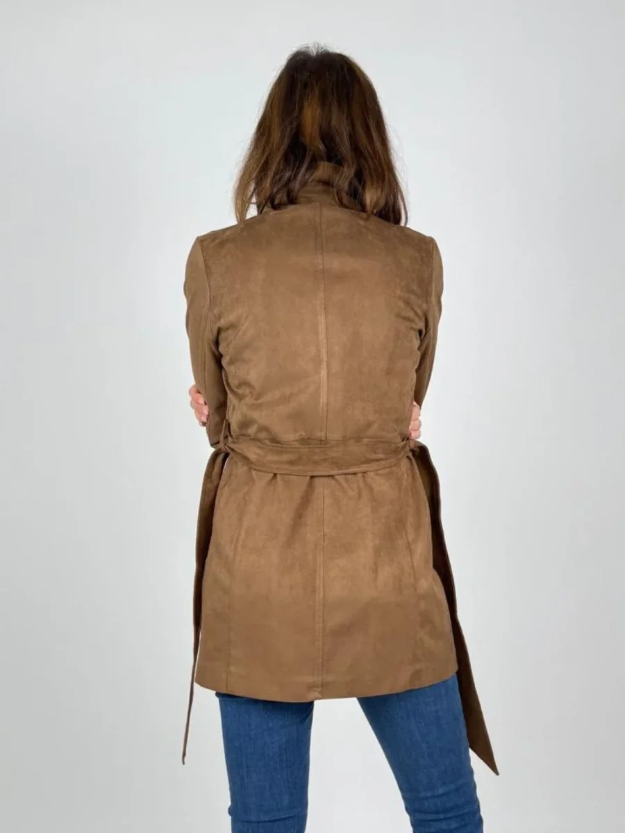 Giacca Trench Con Cintura,Tess. Softshell Donna - Yes Zee - immagine 4