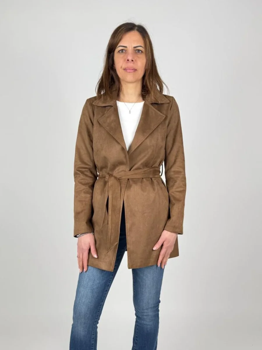 Giacca Trench Con Cintura,Tess. Softshell Donna - Yes Zee - immagine 2