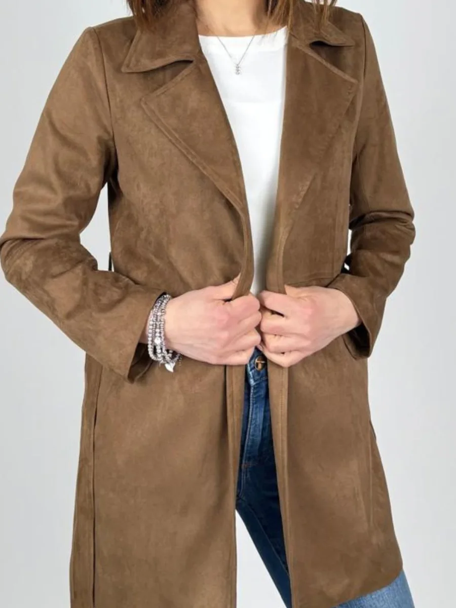 Giacca Trench Con Cintura,Tess. Softshell Donna - Yes Zee - immagine 6