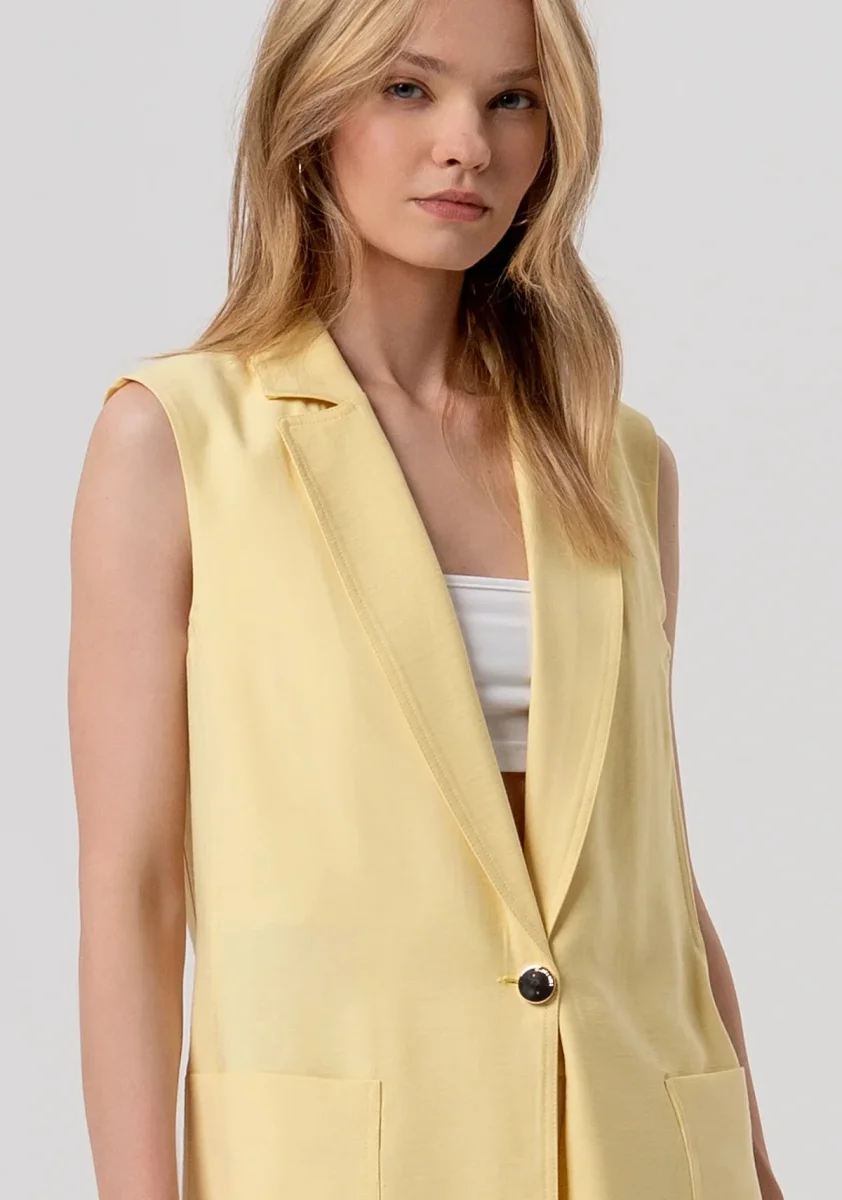 Gilet regular monopetto Donna - Fracomina - immagine 4