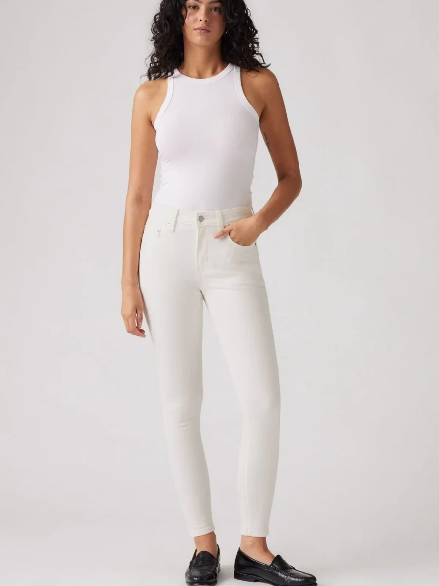 Jeans 721 High Rise Skinny Cloud Dancer Donna - Levis - immagine 3