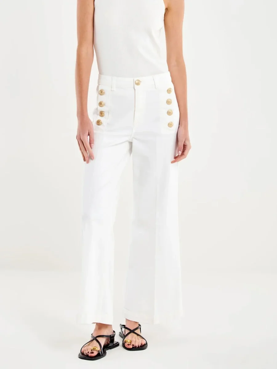 Jeans Cristina con Bottoni Donna - Vicolo - immagine 2