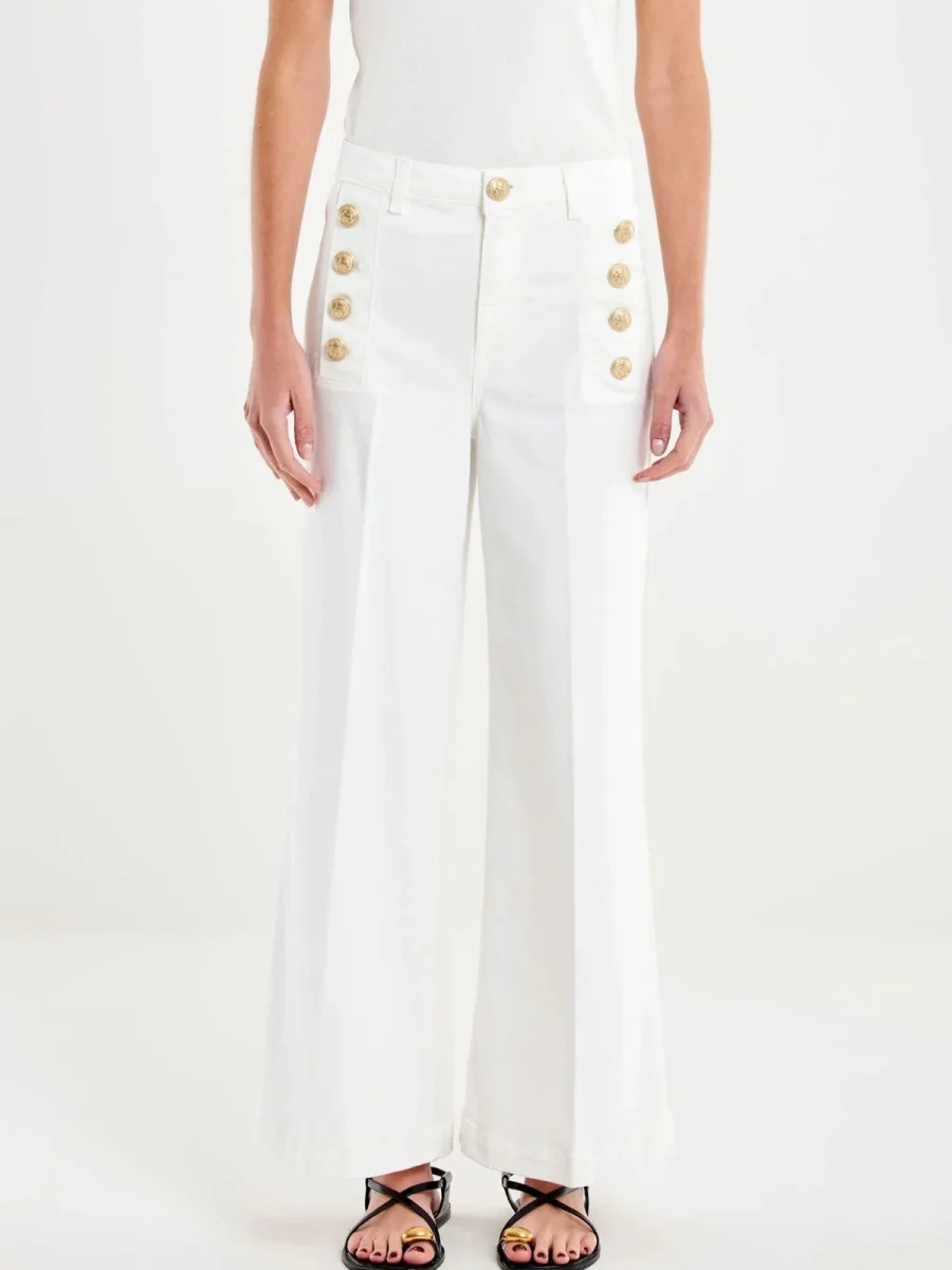 Jeans Cristina con Bottoni Donna - Vicolo - immagine 3