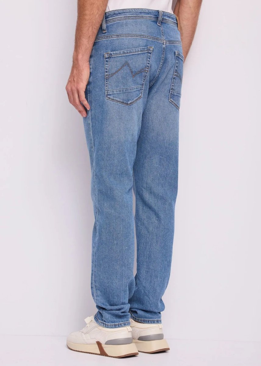Jeans slim in cotone used Uomo - Gaudì Jeans - immagine 4