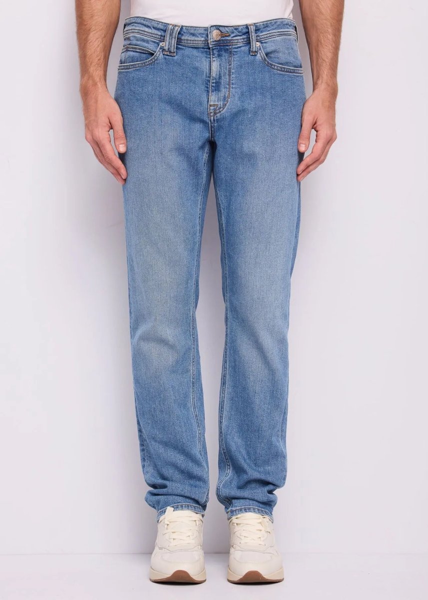 Jeans slim in cotone used Uomo - Gaudì Jeans - immagine 2
