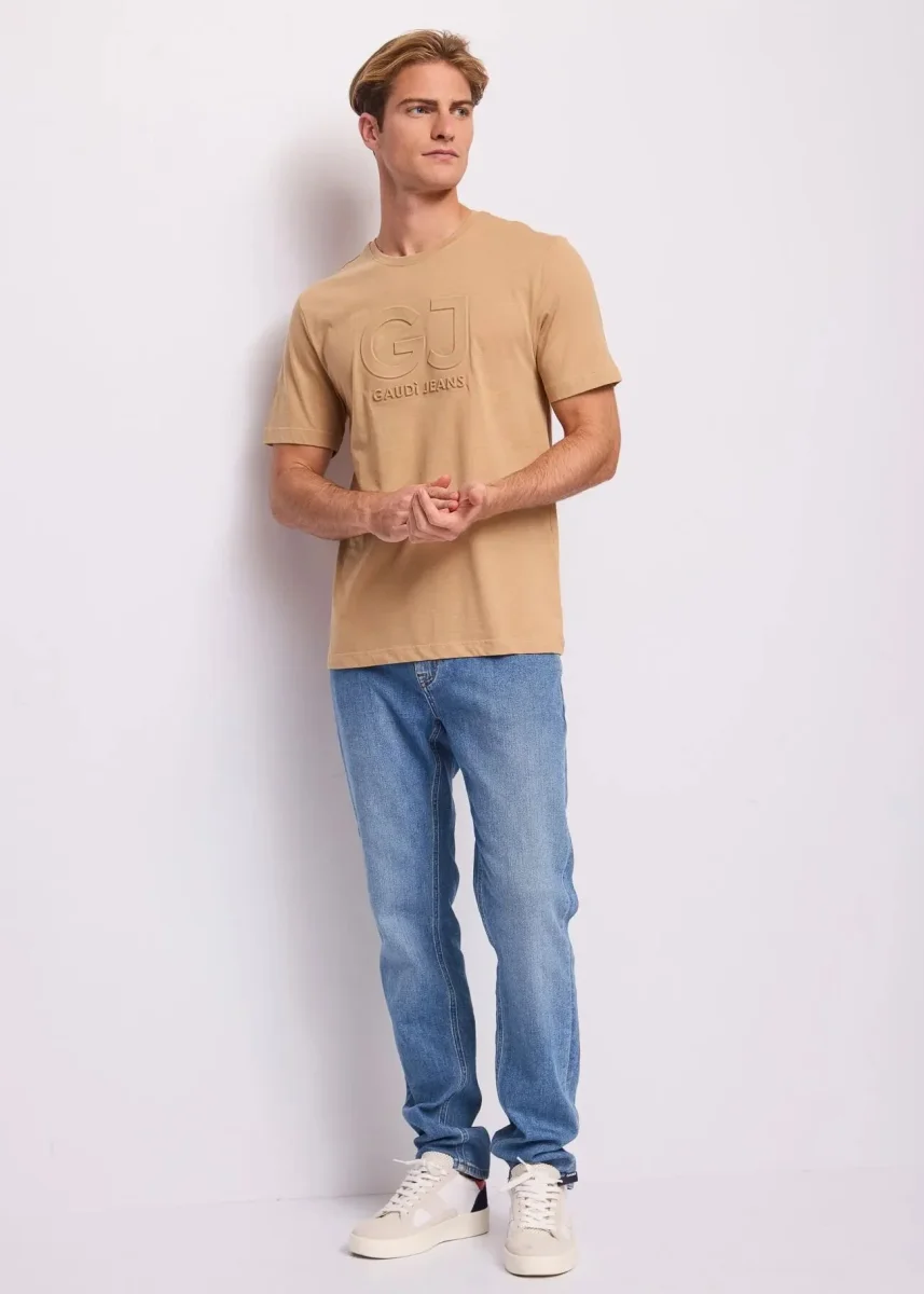 Jeans slim in cotone used Uomo - Gaudì Jeans - immagine 5