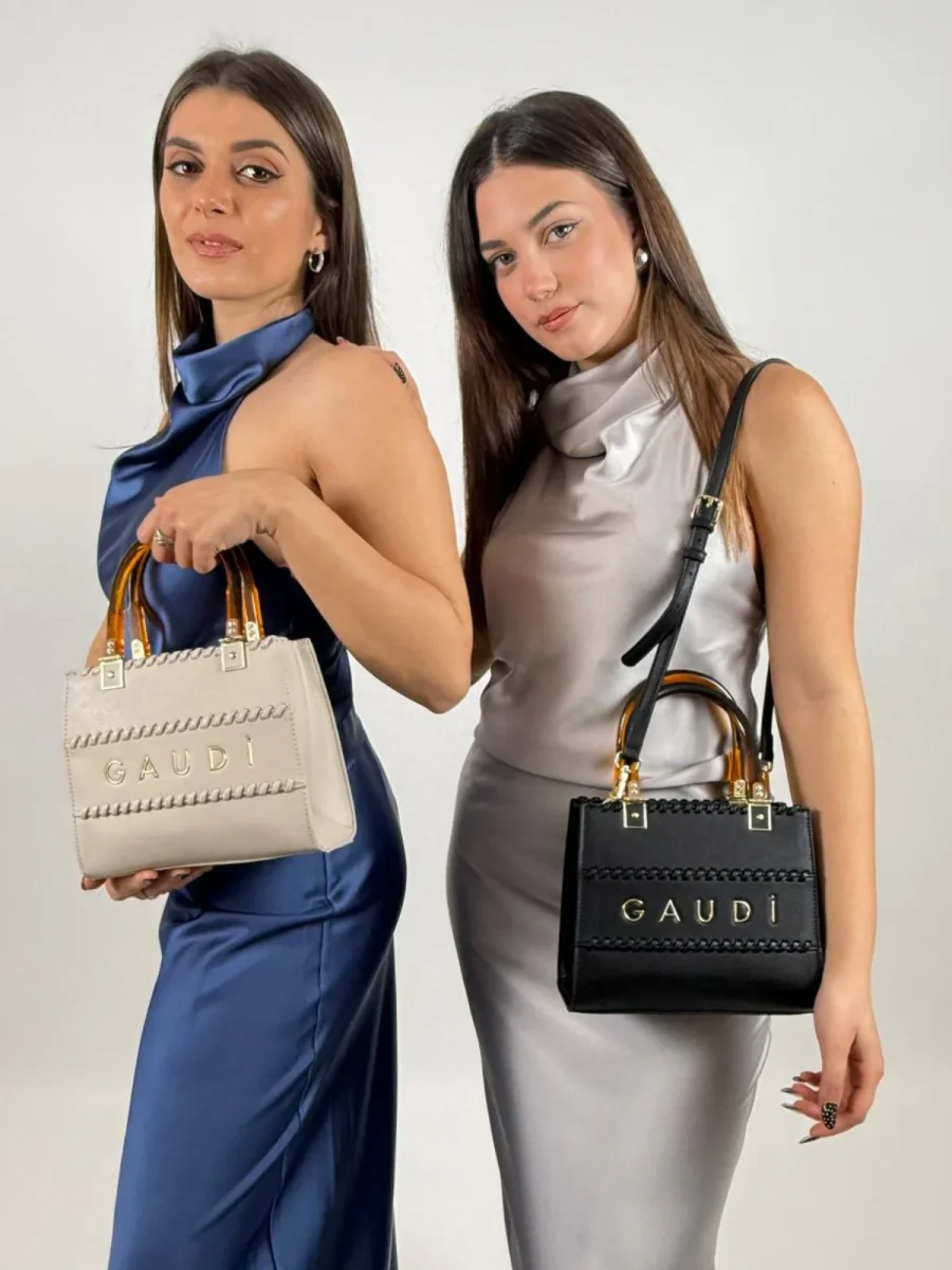 Minishopping bag in similpelle Donna - Gaudi Accessori - immagine 2