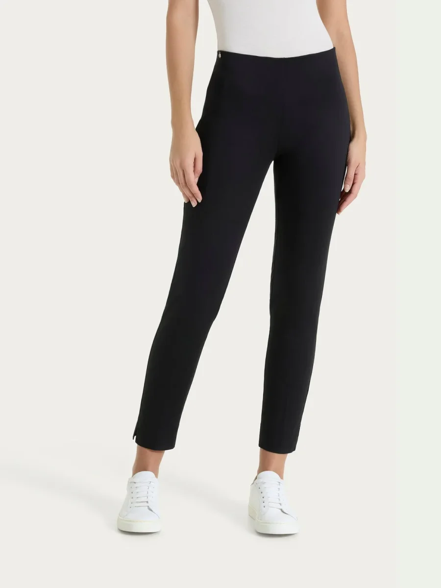 Pantalone capri con spacchetti in Satin Power Donna - Ragno - immagine 5