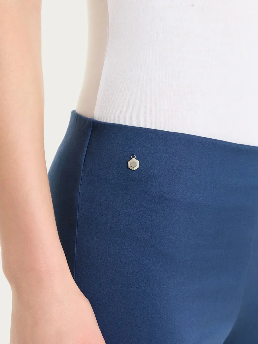 Pantalone capri dritto in Satin Power Donna - Ragno - immagine 6