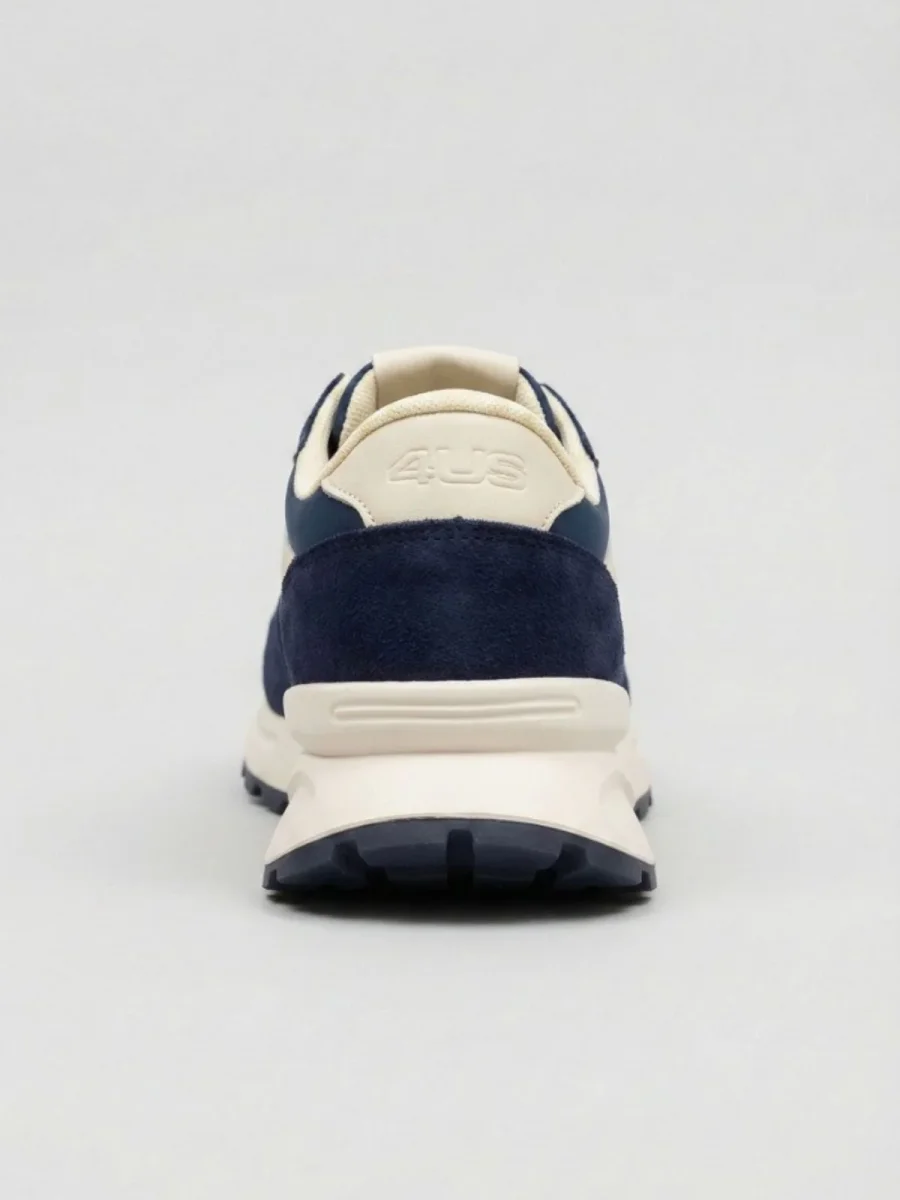 Sneaker allacciata con logo Uomo - 4US Paciotti - immagine 4