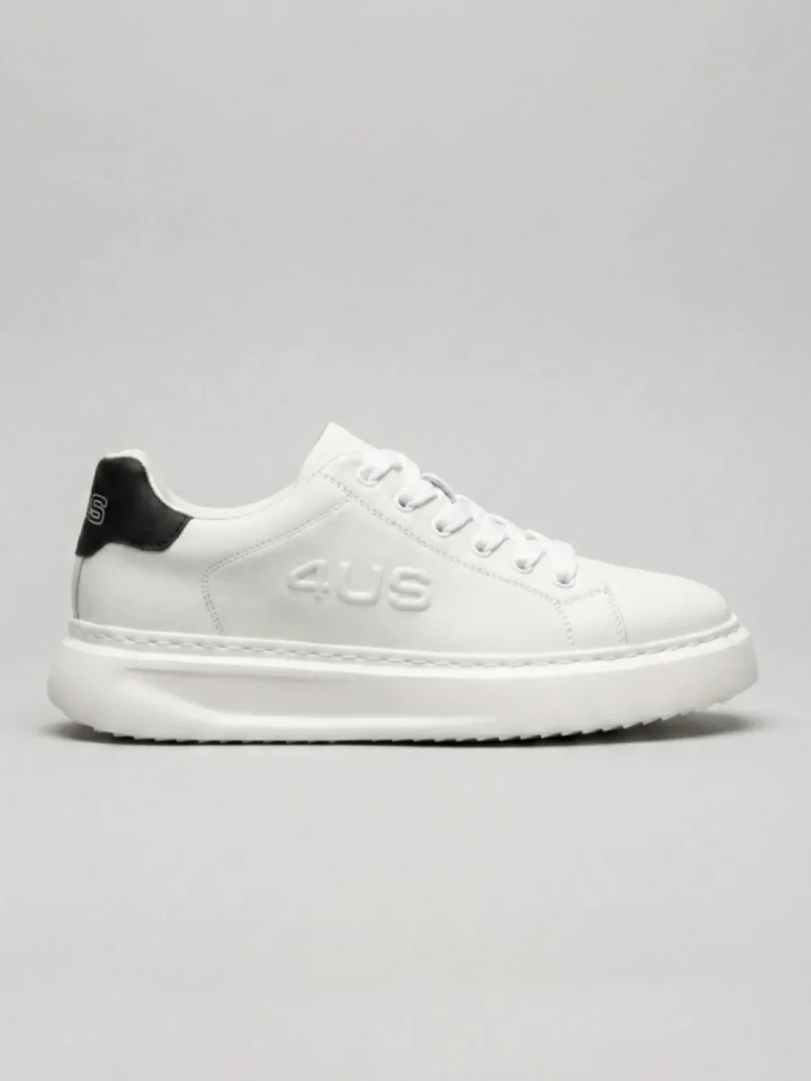 Sneaker con logo rilievo Uomo - 4US Paciotti - immagine 2