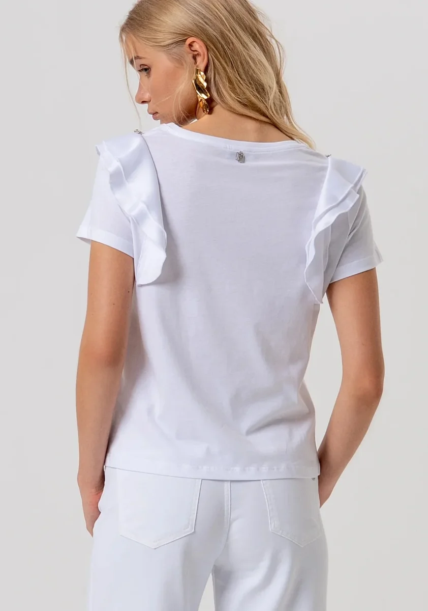 T-shirt regular in jersey di cotone Donna - Fracomina - immagine 4