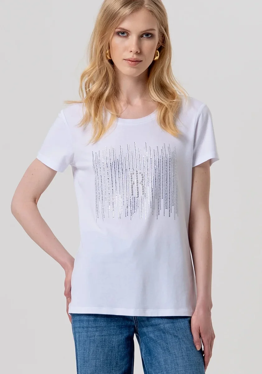 T-shirt regular in jersey Donna - Fracomina - immagine 2
