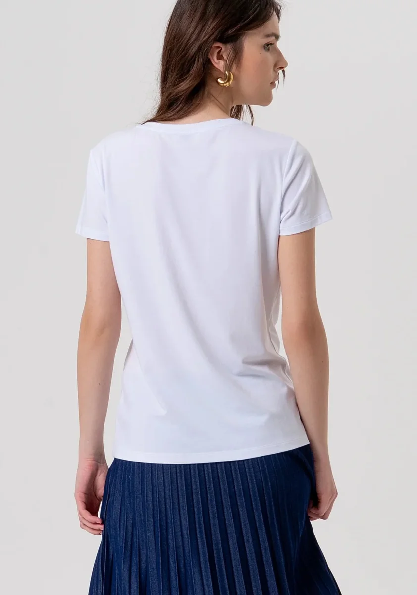 T-shirt regular in jersey Donna - Fracomina - immagine 4