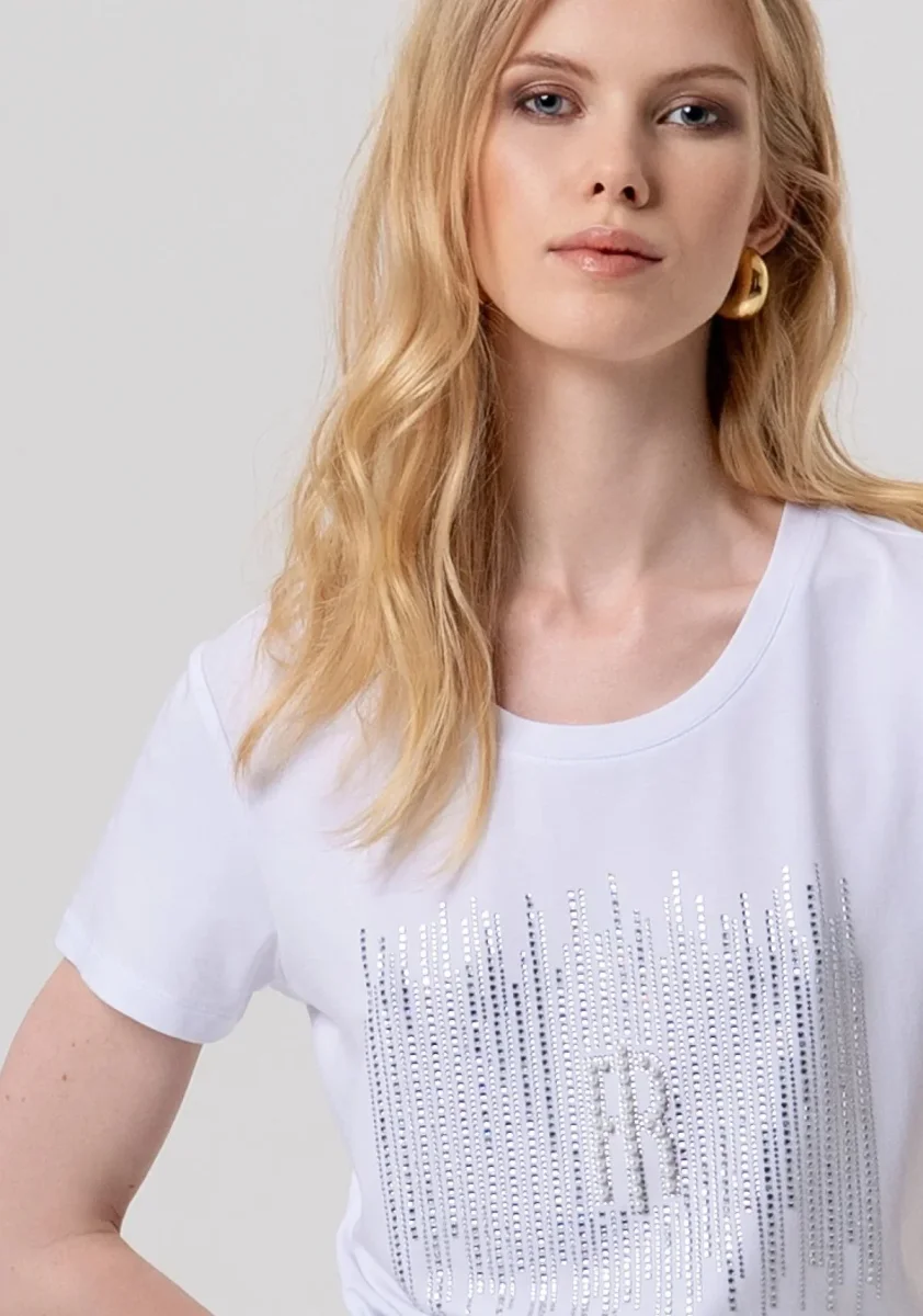 T-shirt regular in jersey Donna - Fracomina - immagine 3