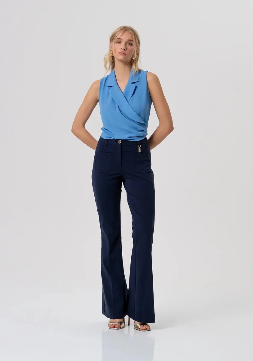 Top cropped senza maniche Donna - Fracomina - immagine 8