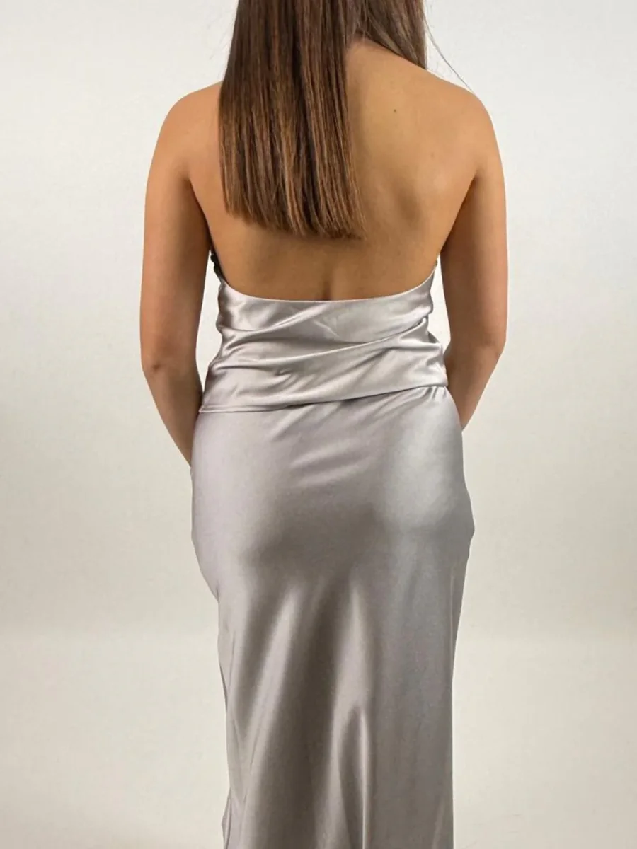 Top halter scollo morbido senza maniche Donna - Imperial - immagine 7