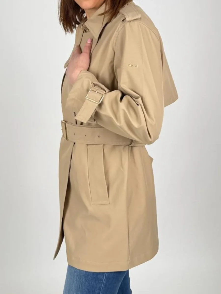 Trench Con Cintura Donna - Yes Zee - immagine 5