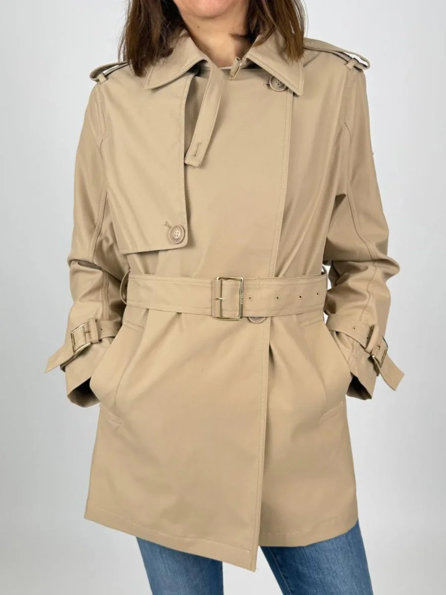 Trench Con Cintura Donna - Yes Zee - immagine 3